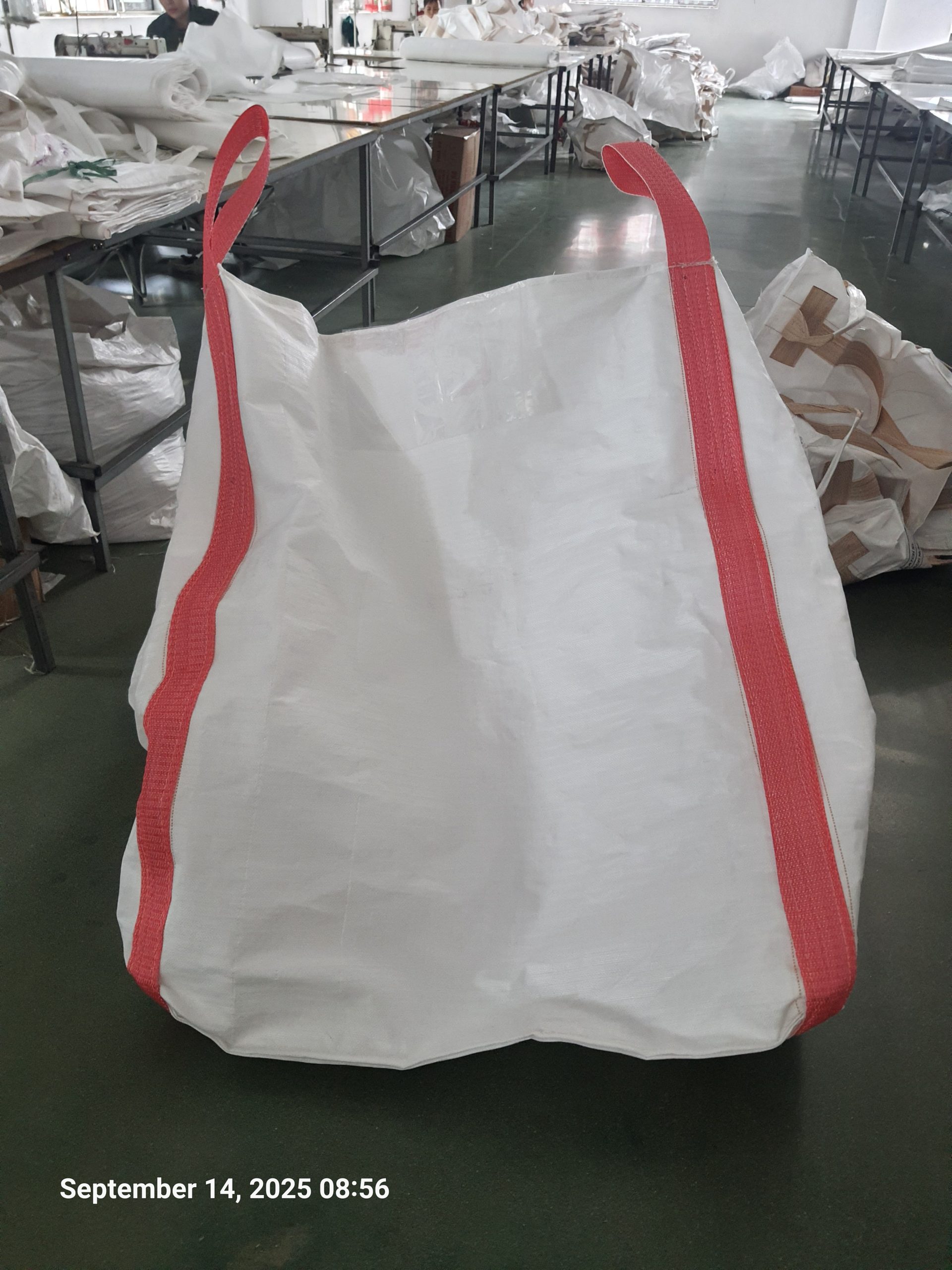 FIBC bag made from virgin PP resin