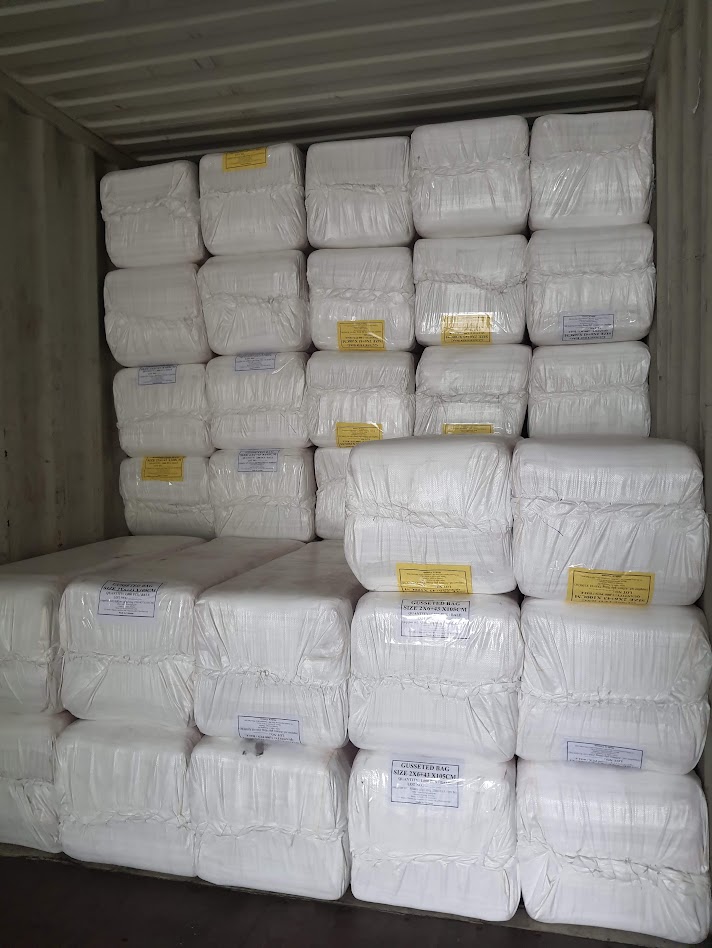 Fibc bag Loose bale packing in Nghe An Packaging Joint Stock Company