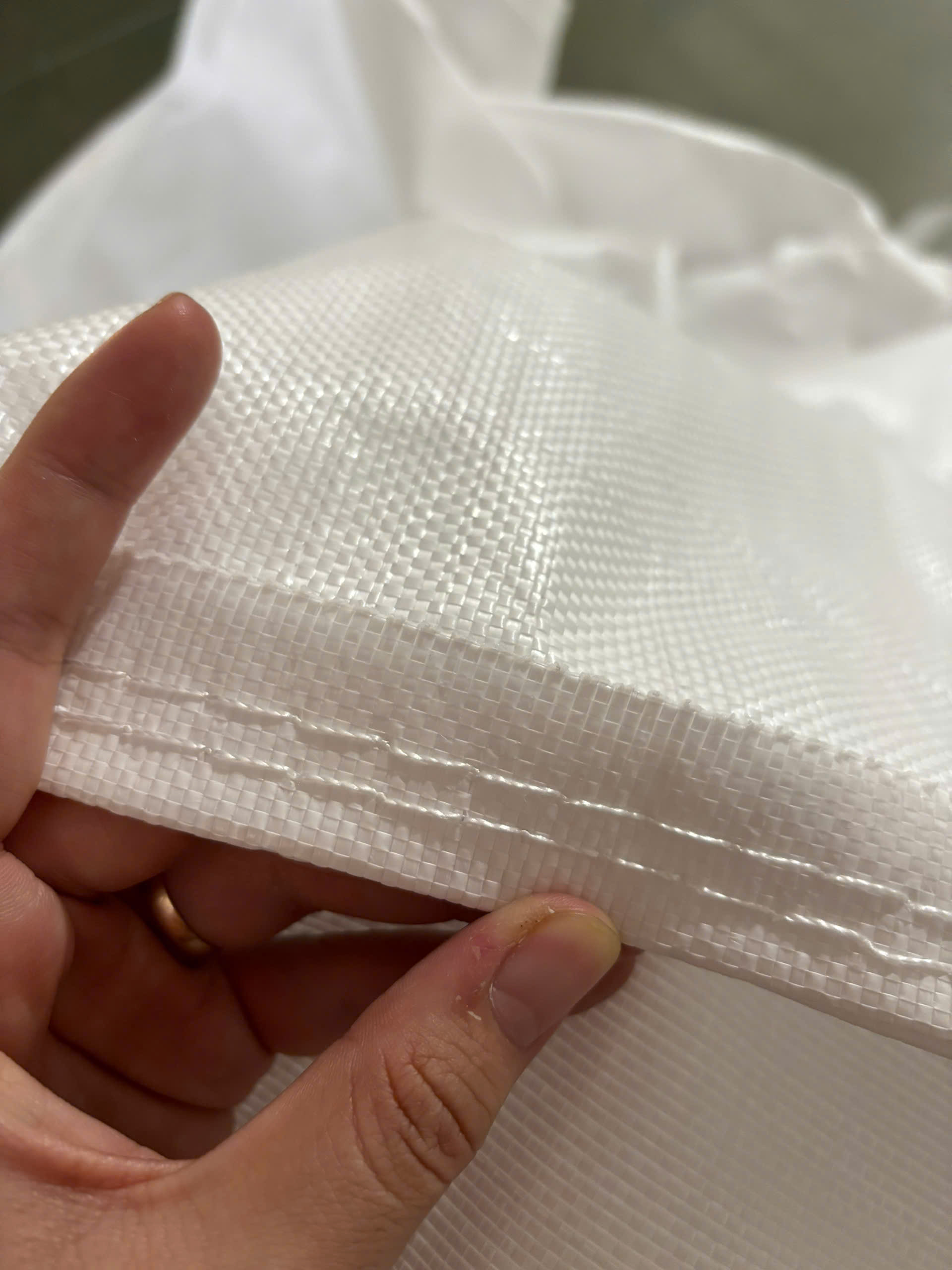 Lock Stitch FIBC bag in Nghe An Packaging Joint Stock Company