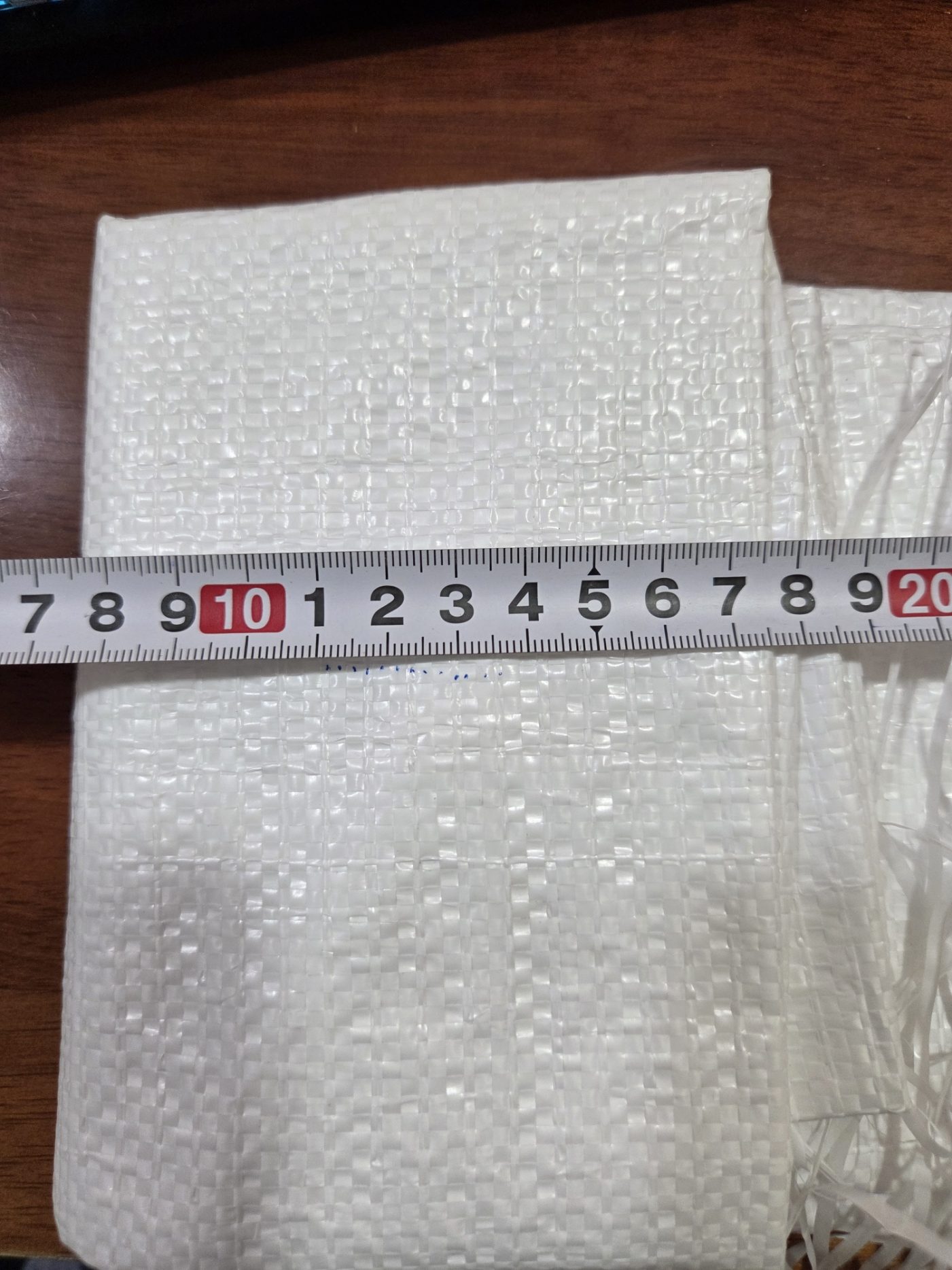 PP woven bag - Mesh count