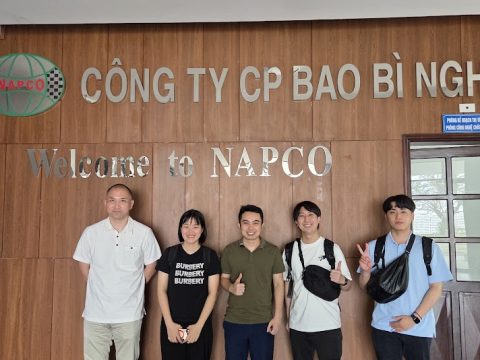 Welcome Japanese Customer in Nghe An Packaging Joint Stock Company