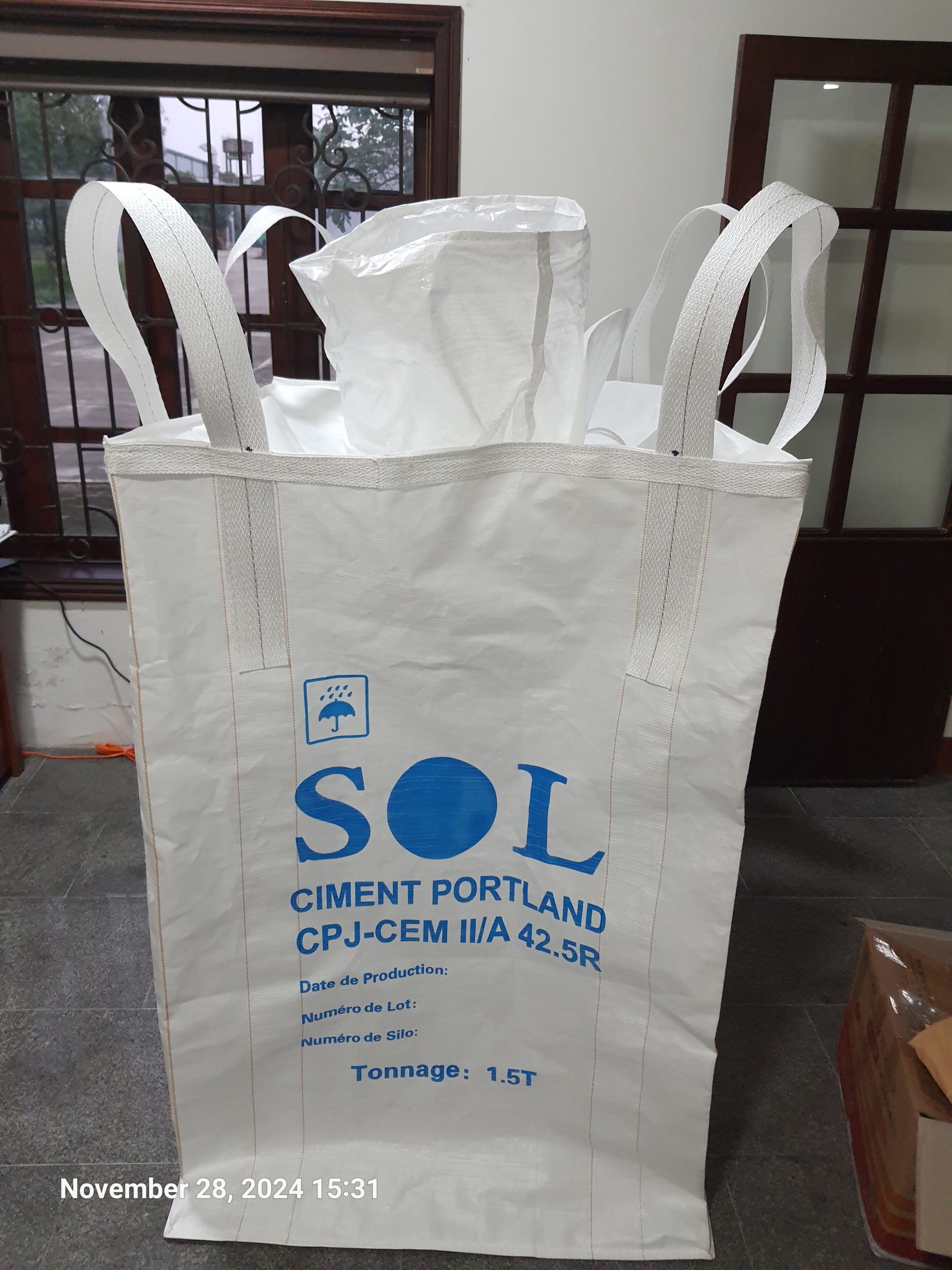 Printed FIBC bag in NGhe An packaging Joint Stock Company
